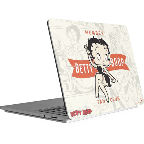 Betty Boop Member Fan Club Surface Laptop Studio Skin